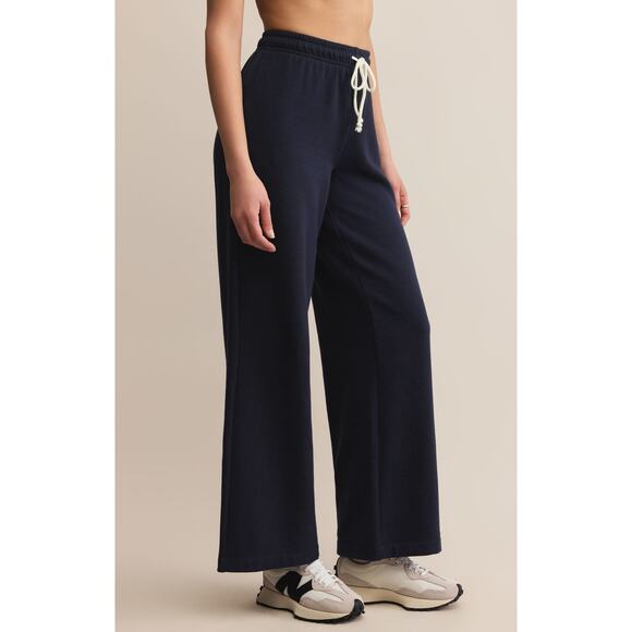 Z Supply Feeling The Moment Sweatpant - Blue Sapphire NWT VARIOUS SIZES - Picture 2 of 4